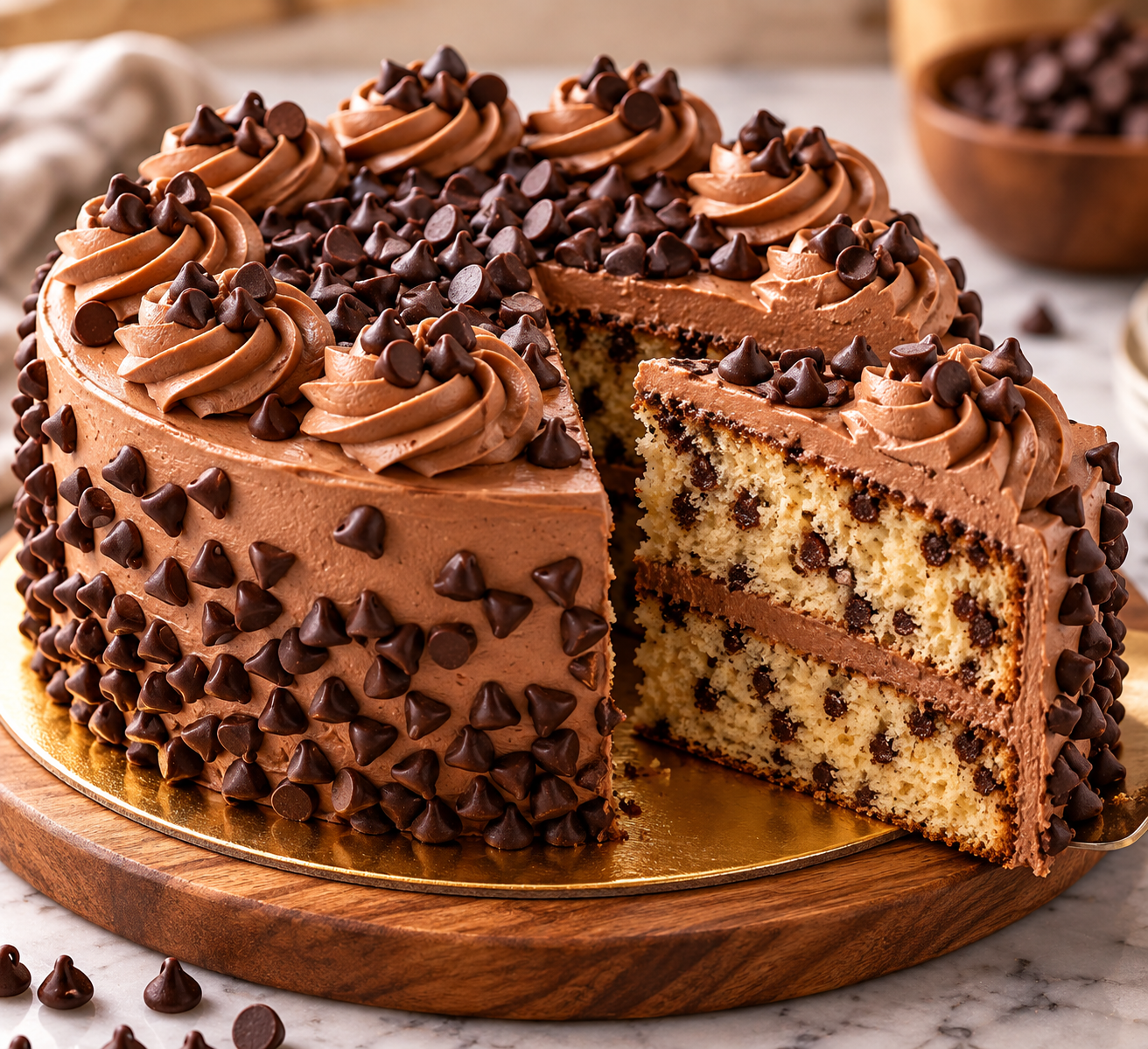 Chocolate Chip Cake